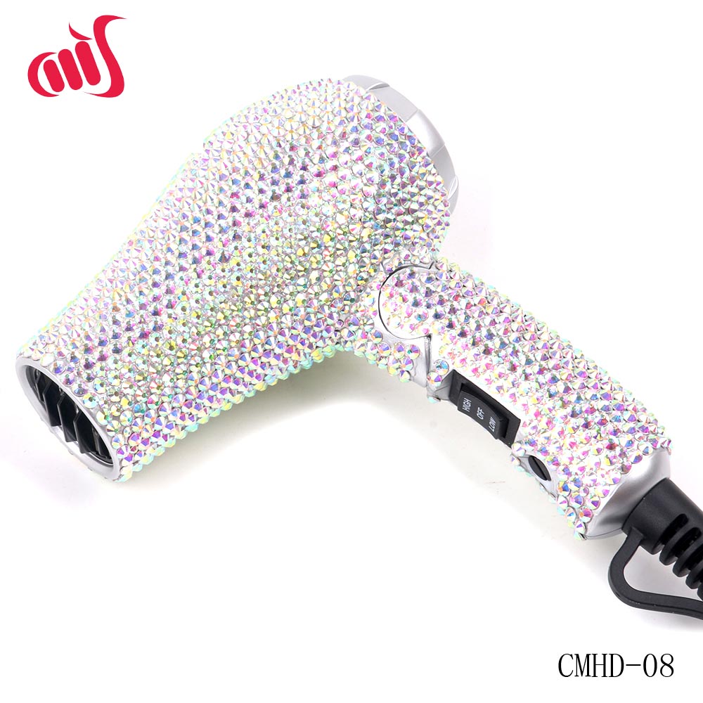 Crystal foldable Travel Mini Hair Blow Dryer
