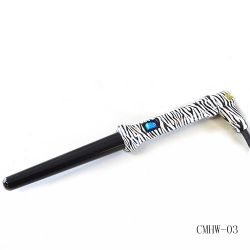 Professional Zebra Hair Curling Wand Conical Curling Iron Hair Styling Tools