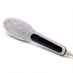 Electric Rhinestone Straighteners Brush