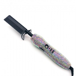 Bling Crystal Electric Hot Comb