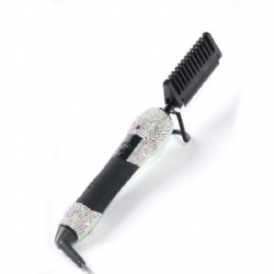 Bling hot Comb Hair Straightener 500 Degree