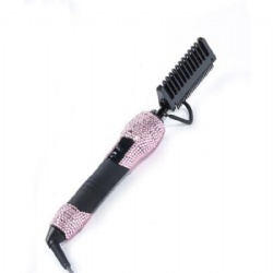 pink bling pressing comb