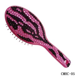 Zebra Crystal Hair Brush-Hair Tools