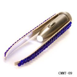 Crystal LED Lighted Eyebrow Tweezers-Beauty Tools