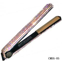 Swarovski Crystal( AB Color) Hair Flat Iron-Hair Beauty