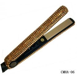 Topaz Swarovski Crystal Hair Straighteners-Hair Styling Tools