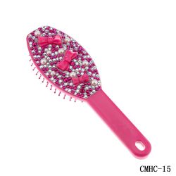 Pink Crystal Hair Brush-Beauty Tools