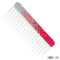 Pink Splash Crystal Hair Brush-Beauty Tools