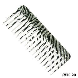 Zebra Crystal Hair Brush-Beauty Tools